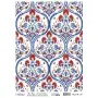 Model 701 Traditional Series Cadence Rice Decoupage Paper 30x42cm.