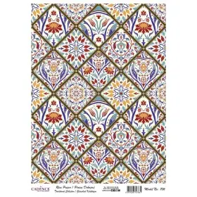 Model 706 Geleneksel Serisi Cadence Pirinç Dekopaj Kağıdı 30x42cm.