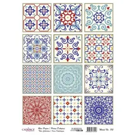 Model 713 Karo Serisi Cadence Pirinç Dekopaj Kağıdı 30x42cm.