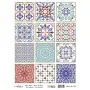 Model 713 Tile Series Cadence Rice Decoupage Paper 30x42cm.