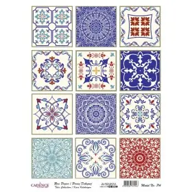 Model 714 Karo Serisi Cadence Pirinç Dekopaj Kağıdı 30x42cm.