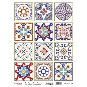 Model 716 Karo Serisi Cadence Pirinç Dekopaj Kağıdı 30x42cm.