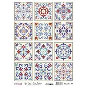 Model 717 Karo Serisi Cadence Pirinç Dekopaj Kağıdı 30x42cm.