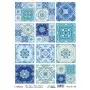Model 723 Tile Series Cadence Rice Decoupage Paper 30x42cm.