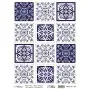 Model 726 Tile Series Cadence Rice Decoupage Paper 30x42cm.