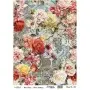 Model 734 Cadence Rice Decoupage Paper 30x42cm.