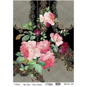 Model 735 Cadence Pirinç Dekopaj Kağıdı 30x42cm.