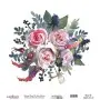 Model WFC010 Watercolor Flower Rice Paper Collection 90x92