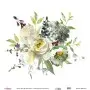 Model WFC012 Watercolor Flower Rice Paper Collection 30x32