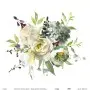 Model WFC012 Watercolor Flower Rice Paper Collection 60x62