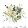 Model WFC012 Watercolor Flower Rice Paper Collection 90x92