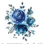 Model WFC014 Watercolor Flower Rice Paper Collection 60x62