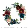 Model WFC022 Watercolor Flower Rice Paper Collection 60x62