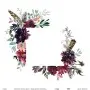 Model WFC023 Watercolor Flower Rice Paper Collection 60x62
