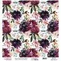Model WFC024 Watercolor Flower Rice Paper Collection 90x92