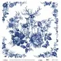 Model K001 Blue Shades of the Earth Rice Paper Decoupage 30x32