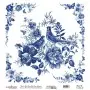 Model K002 Blue Shades of the Earth Rice Paper Decoupage 90x92