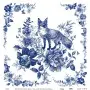 Model K004 Blue Shades of the Earth Rice Paper Decoupage 60x62
