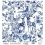Model K005 Blue Shades of the Earth Rice Paper Decoupage 90x92