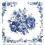 Model K007 Blue Shades of the Earth Rice Paper Decoupage 30x32