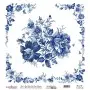Model K007 Blue Shades of the Earth Rice Paper Decoupage 90x92