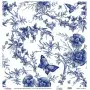Model K009 Blue Shades of the World Rice Paper Decoupage 30x32