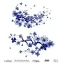 Model K014 Blue Shades of the Earth Rice Paper Decoupage 90x92