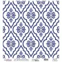 Model K032 Blue Shades of the Earth Rice Paper Decoupage 90x92
