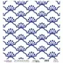 Model K039 Blue Shades of the World Rice Paper Decoupage 30x32