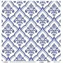 Model K041 Blue Shades of the World Rice Paper Decoupage 30x32