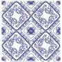 Model K041 Blue Shades of the World Rice Paper Decoupage 60x62