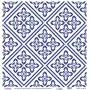 Model K043 Blue Shades of the World Rice Paper Decoupage 30x32