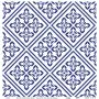 Model K043 Blue Shades of the Earth Rice Paper Decoupage 60x62
