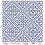 Model K043 Blue Shades of the Earth Rice Paper Decoupage 90x92