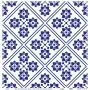 Model K045 Blue Shades of the Earth Rice Paper Decoupage 60x62
