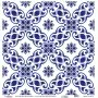 Model K046 Blue Shades of the Earth Rice Paper Decoupage 30x32