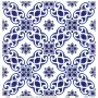 Model K046 Blue Shades of the Earth Rice Paper Decoupage 60x62