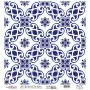 Model K046 Blue Shades of the Earth Rice Paper Decoupage 90x92