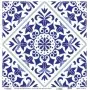 Model K047 Blue Shades of the Earth Rice Paper Decoupage 30x32