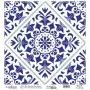 Model K047 Blue Shades of the Earth Rice Paper Decoupage 90x92