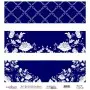 Model K049 Blue Shades of the World Rice Paper Decoupage 90x92