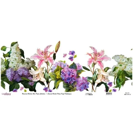 Model UBC003 Universal Border Rice Paper Collection 30x68