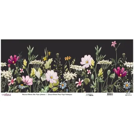 Model UBC009 Universal Border Rice Paper Collection 60x140