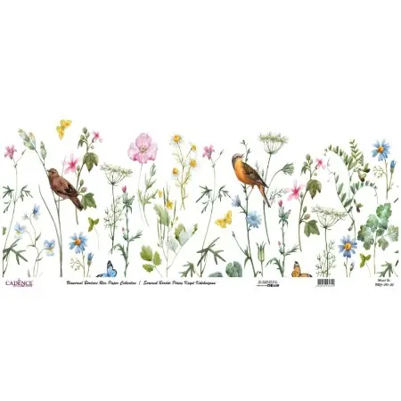 Model UBC010 Universal Border Rice Paper Collection 60x140