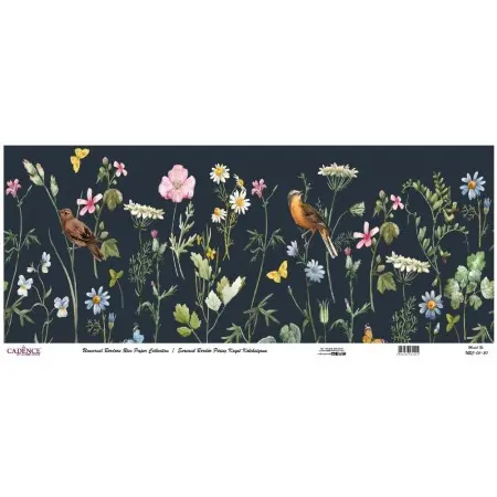 Model UBC011 Universal Border Rice Paper Collection 30x68