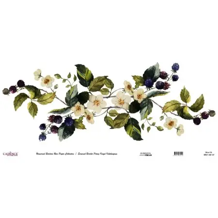 Model UBC022 Universal Border Rice Paper Collection 60x140