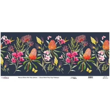 Model UBC024 Universal Border Rice Paper Collection 60x140