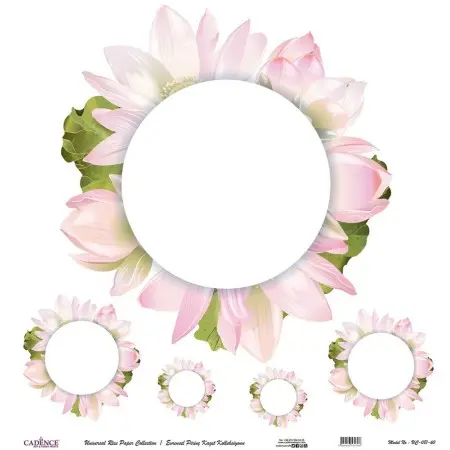 Model UC081 Universal Rice Paper Collection 30x32