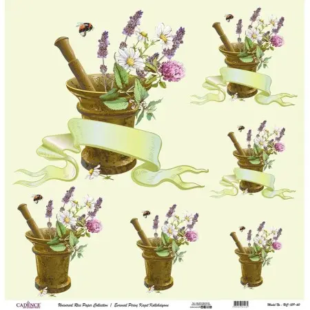 Model UC129 Universal Rice Paper Collection 60x62