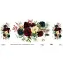 Model WFCR002 Watercolor Flower Rice Paper Collection 60x140